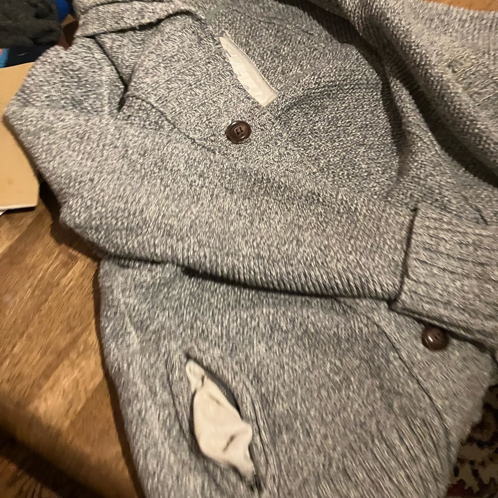 Superdry knitted thick cardigan